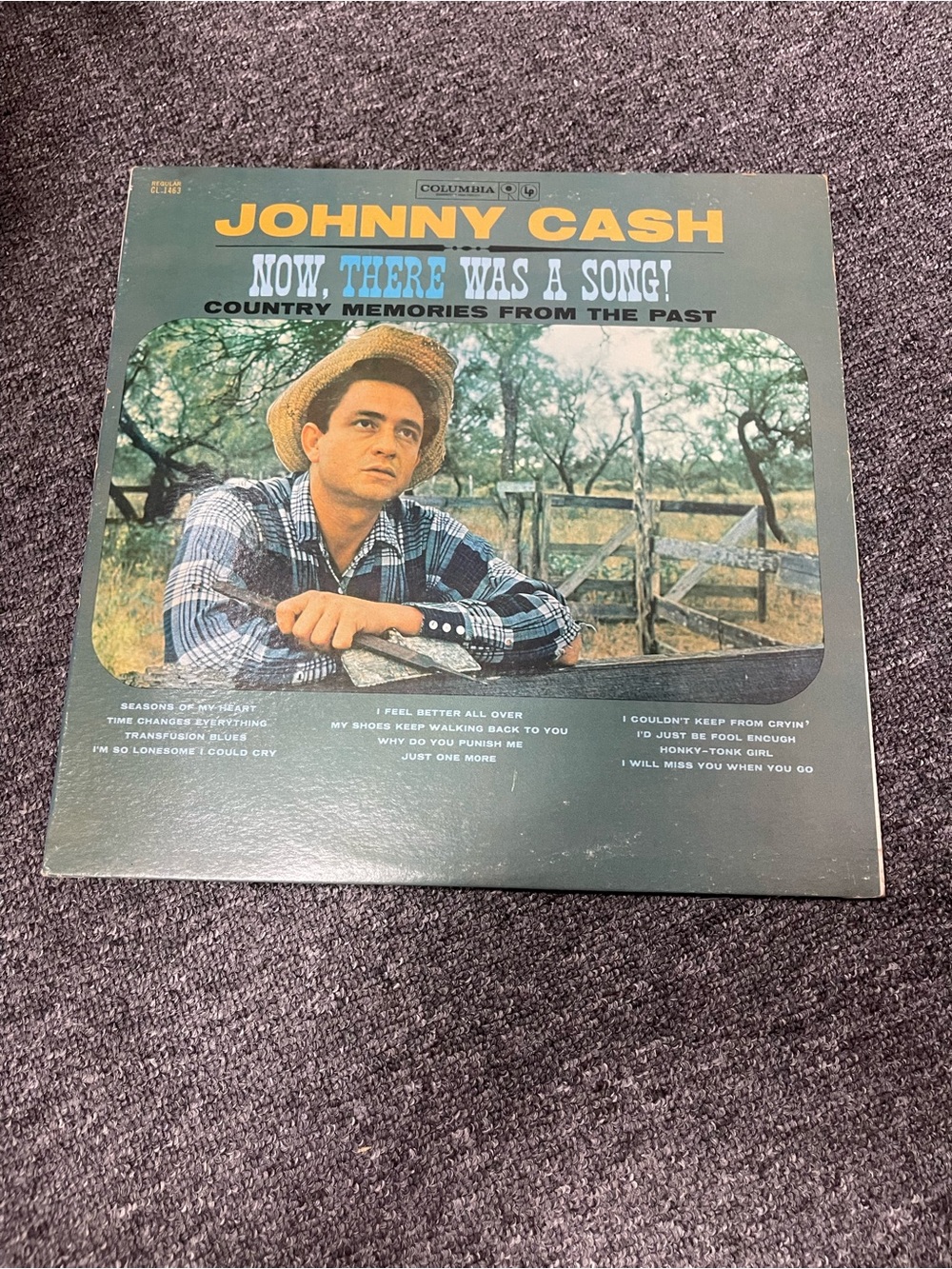 Johnny Cash - Now There Was a Song - Vinyl Album - 1960